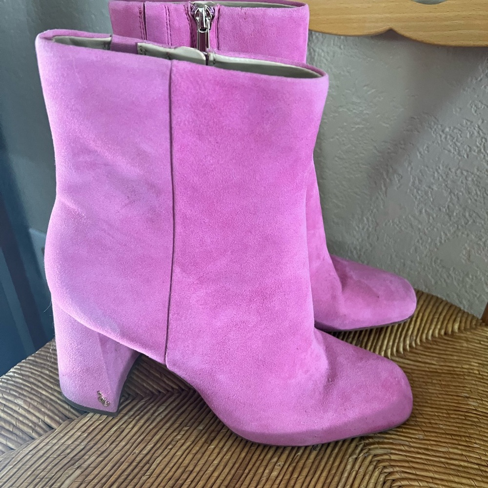 Sam Edelman Women’s Codie Fashion Boot, Pink Confetti Size 10 1/2 - Picture 2 of 12